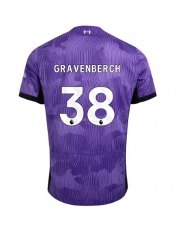 Liverpool Ryan Gravenberch #38 Ausweichtrikot 2023-24 Kurzarm